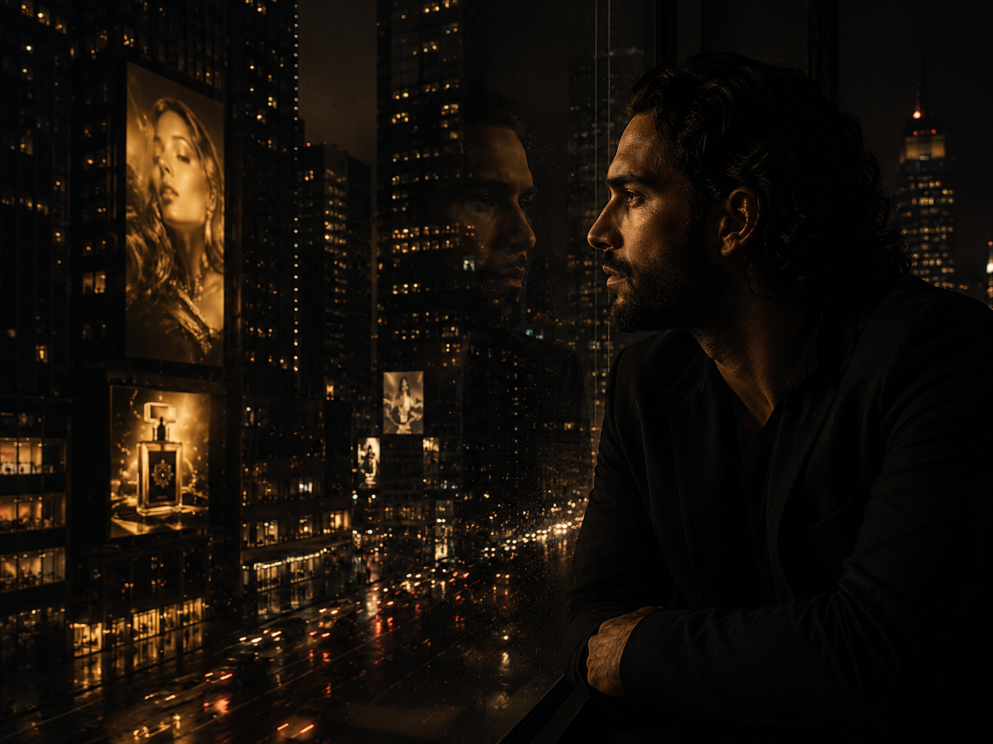 City advertising and restless desire