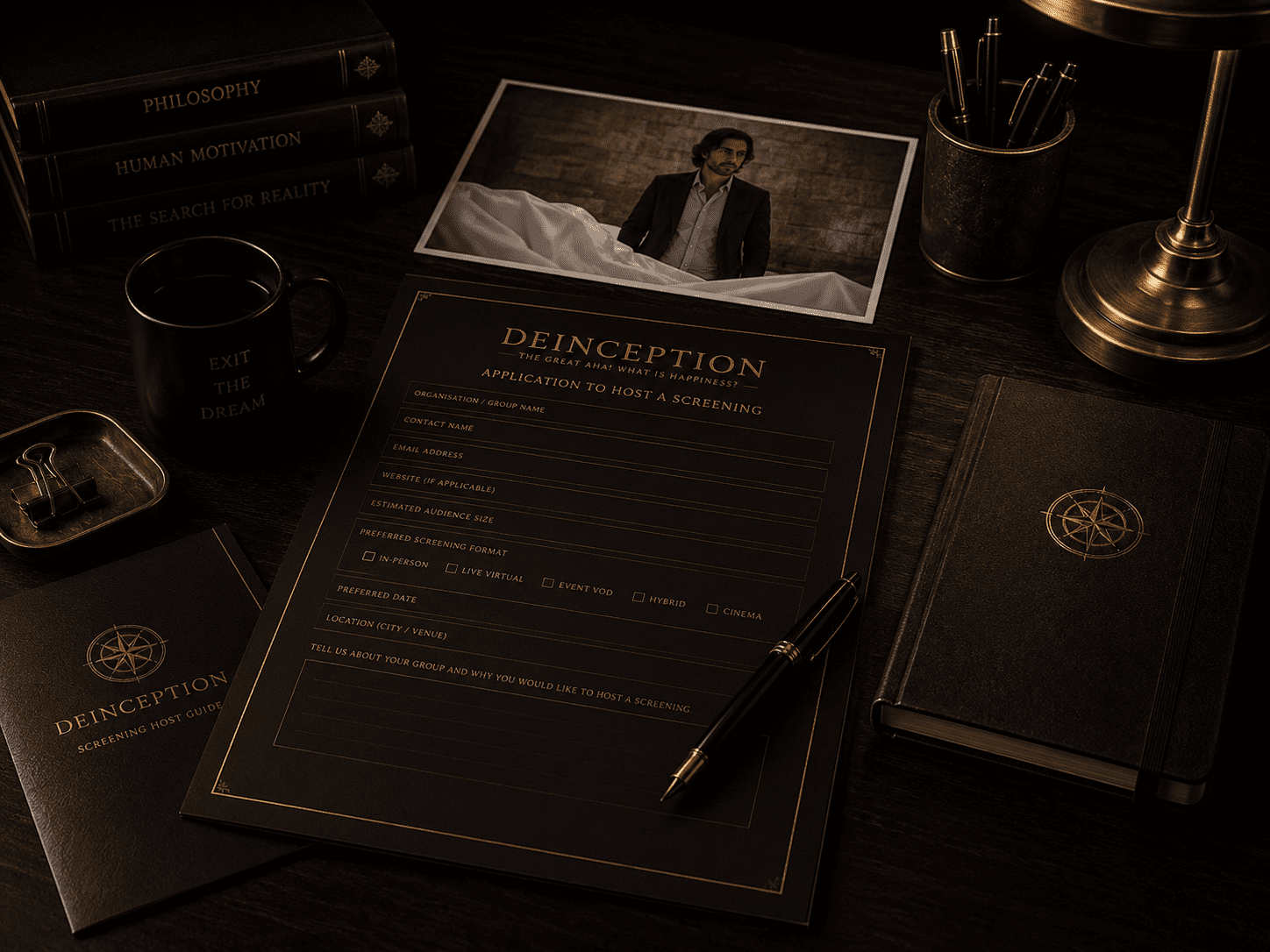 DeINCEPTION contact and media desk